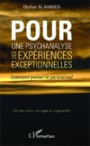 Pour une psychanalyse des expériences exceptionnelles