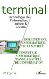 Enseignement, informatique, TIC et société