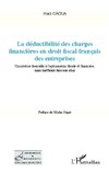 La déductibilité des charges financières en droit fiscal français des entreprises