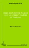 Précis de grammaire italienne pour les lycées et collèges au Cameroun