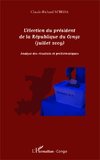 L'élection du président de la République du Congo (juillet 2009)