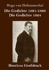 Die Gedichte 1891-1898 / Die Gedichte 1924 (Großdruck)