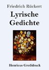 Lyrische Gedichte (Großdruck)