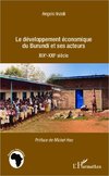 Développement économique du Burundi et ses acteurs