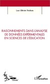 Raisonnements dans l'analyse de données expérimentales en sciences de l'éducation