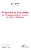 Principes et modalités de l'enseignement des langues et cultures africaines