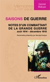 Saisons de guerre