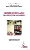 Energies renouvelables en Afrique subsaharienne