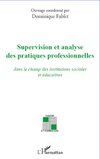 Supervision et analyse des pratiques professionnelles