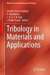 Tribology in Materials and Applications