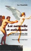 Loi naturelle et euthanasie