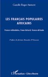 Les français populaires africains