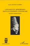 Langages et aphorismes dans la chanson congolaise