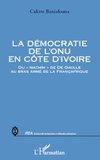 La démocratie de l'ONU en Côte d'Ivoire