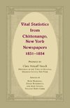 Vital Statistics from Chittenango, New York, Newspapers, 1831-1854