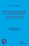 Droit des activités économiques et du commerce électronique