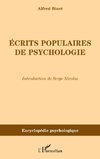 Ecrits populaires de psychologie