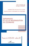 Entreprises et loi de modernisation de l'économie