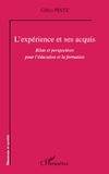 L'expérience et ses acquis