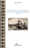 Le statut de 1961 à Wallis et Futuna