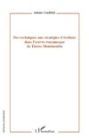 Des techniques aux stratégies d'écriture dans l'oeuvre romanesque de Tierno Monémembo