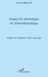 Essais de sémiotique et d'herméneutique