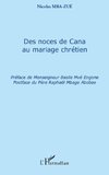 Des noces de Cana au mariage chrétien