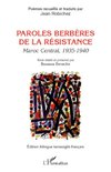 Paroles berbères de la résistance