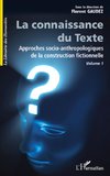 La connaissance du texte