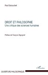 Droit et philosophie