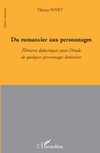 Du romancier aux personnages