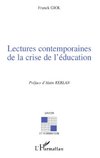 Lectures contemporaines de la crise de l'éducation