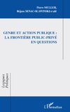 Genre et action publique : la frontière public-privé en questions