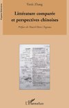 Littérature comparée et perspectives chinoises