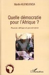 Quelle démocratie pour l'Afrique ?