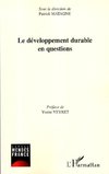 Le développement durable en questions