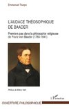 L'audace théosophique de Baader