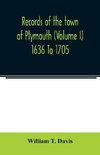 Records of the town of Plymouth (Volume I) 1636 To 1705