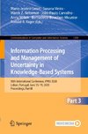 Information Processing and Management of Uncertainty in Knowledge-Based Systems