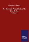 The Complete Prose Works of Sir John Davies