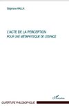 L'acte de la perception