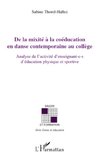 De la mixité à la coéducation en danse contemporaine au coll