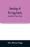 Genealogy of the Fogg family