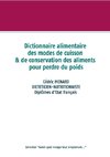 Dictionnaire alimentaire des modes de cuisson et de conservation des aliments pour perdre du poids