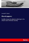 Church papers: