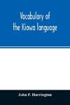 Vocabulary of the Kiowa language