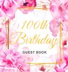 100th Birthday Guest Book