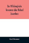 Der mittelenglische Versroman über Richard Löwenherz