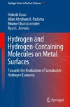 Hydrogen and Hydrogen-Containing Molecules on Metal Surfaces