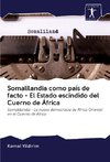 Somalilandia como país de facto - El Estado escindido del Cuerno de África